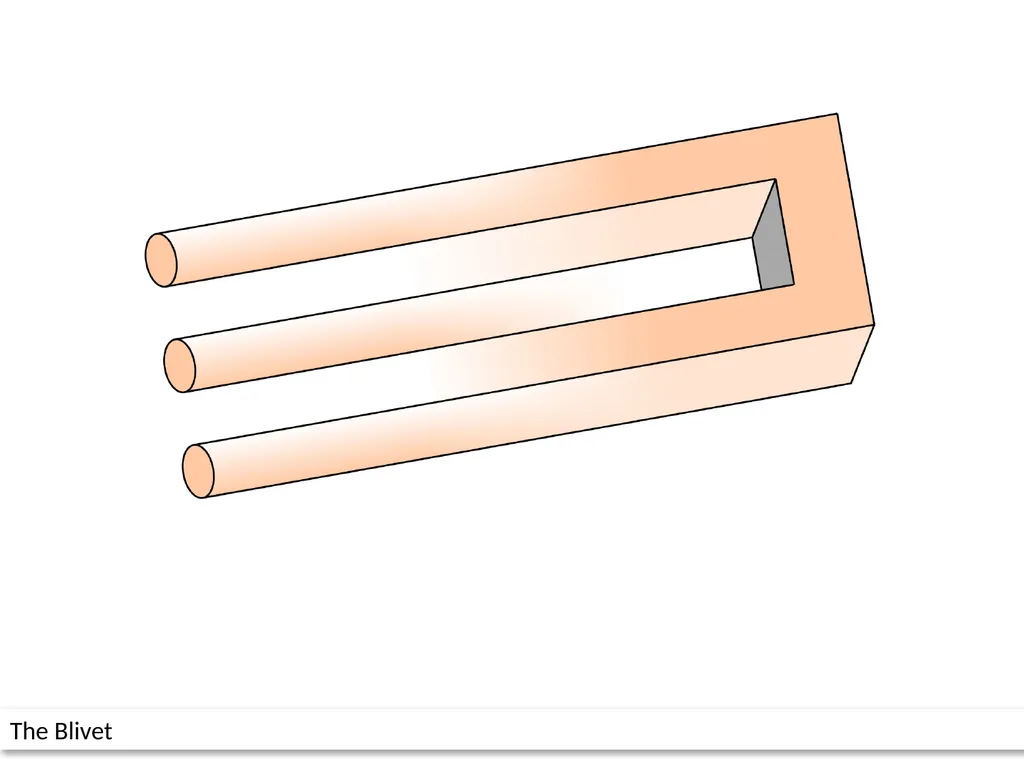 The Penrose Triangle Impossible triangle structure - slide 11 of 26