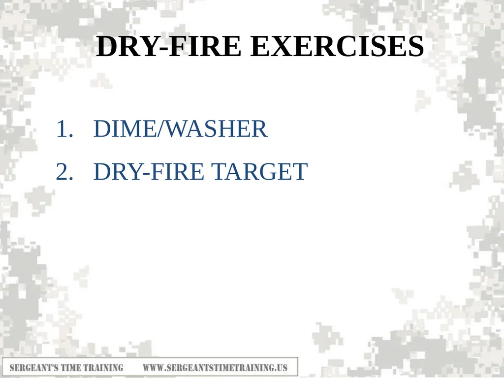 Preliminary Marksmanship Instruction M4 RIFLE - slide 24 of 26