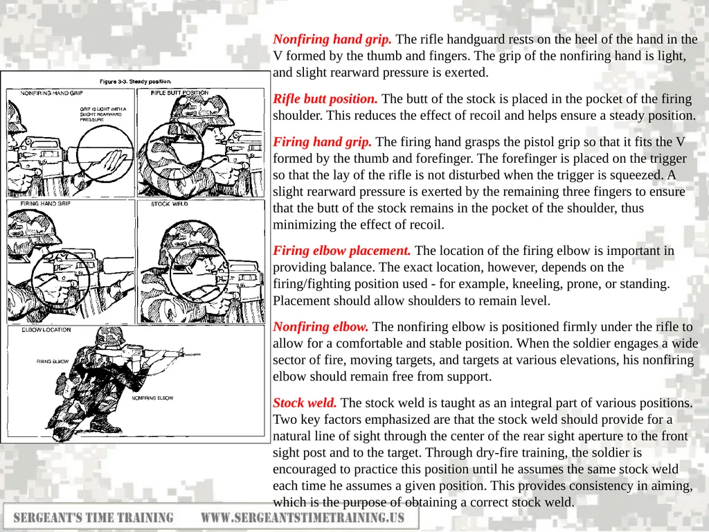 Preliminary Marksmanship Instruction M4 RIFLE - slide 16 of 26