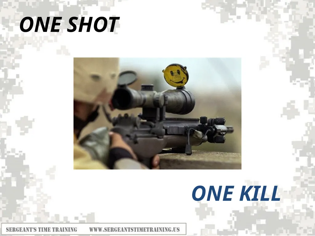 Preliminary Marksmanship Instruction M4 RIFLE - slide 25 of 26