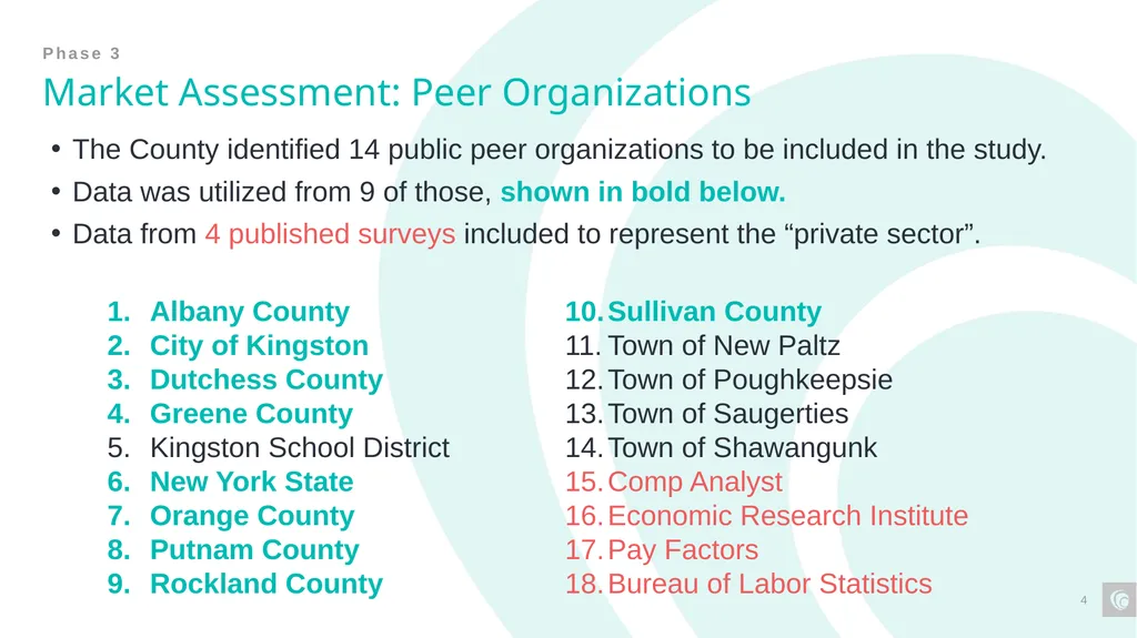 Classification and Compensation Study Final - slide 4 of 23