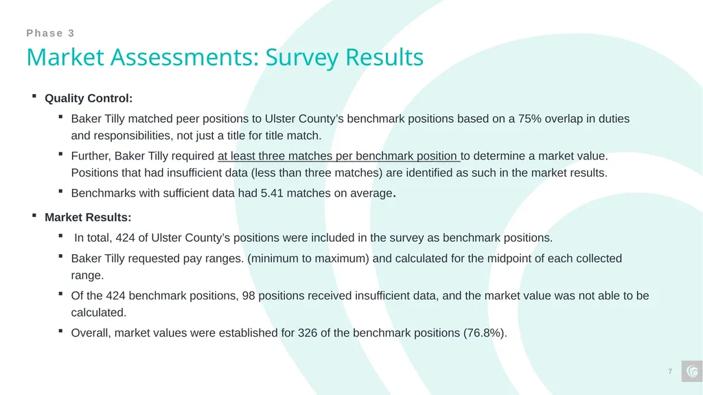 Classification and Compensation Study Final - slide 7 of 23