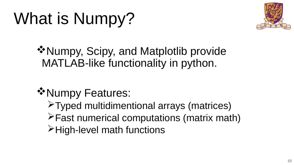 BMEG3105-Introduction to Pandas and NumPy Qinze YU - slide 10 of 16