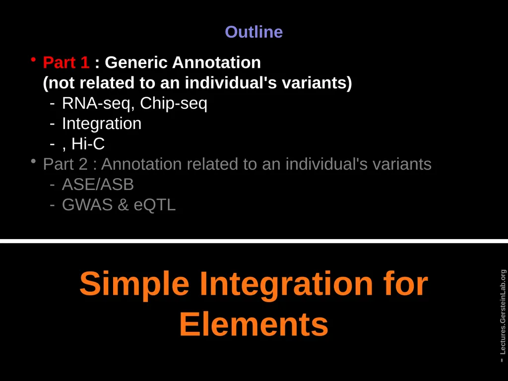 Mark Gerstein Yale U. Biomedical Data Science - slide 13 of 21