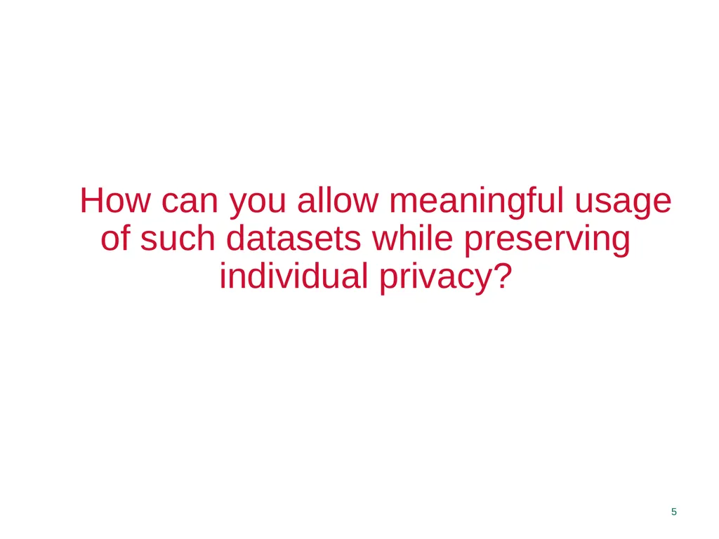 Privacy Enhancing Technologies Elaine Shi Lecture - slide 5 of 56