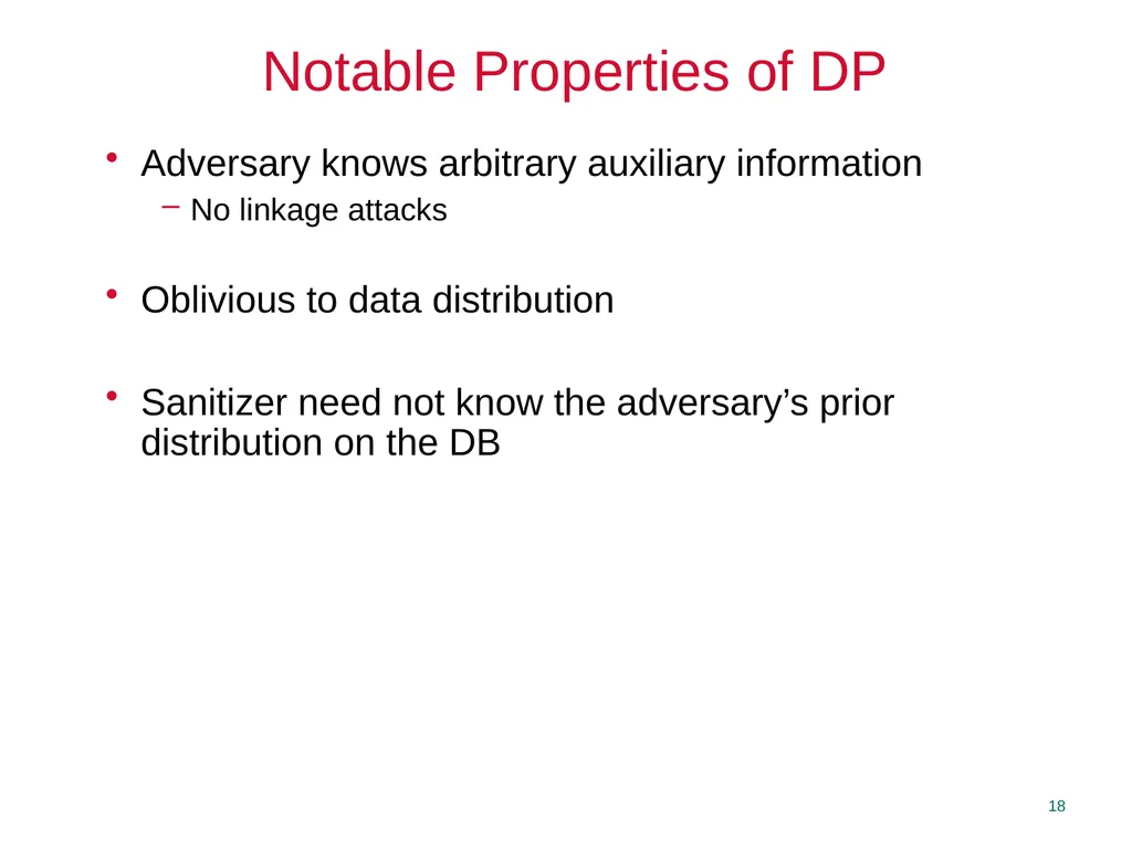 Privacy Enhancing Technologies Elaine Shi Lecture - slide 18 of 56
