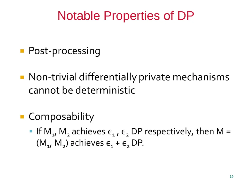 Privacy Enhancing Technologies Elaine Shi Lecture - slide 19 of 56