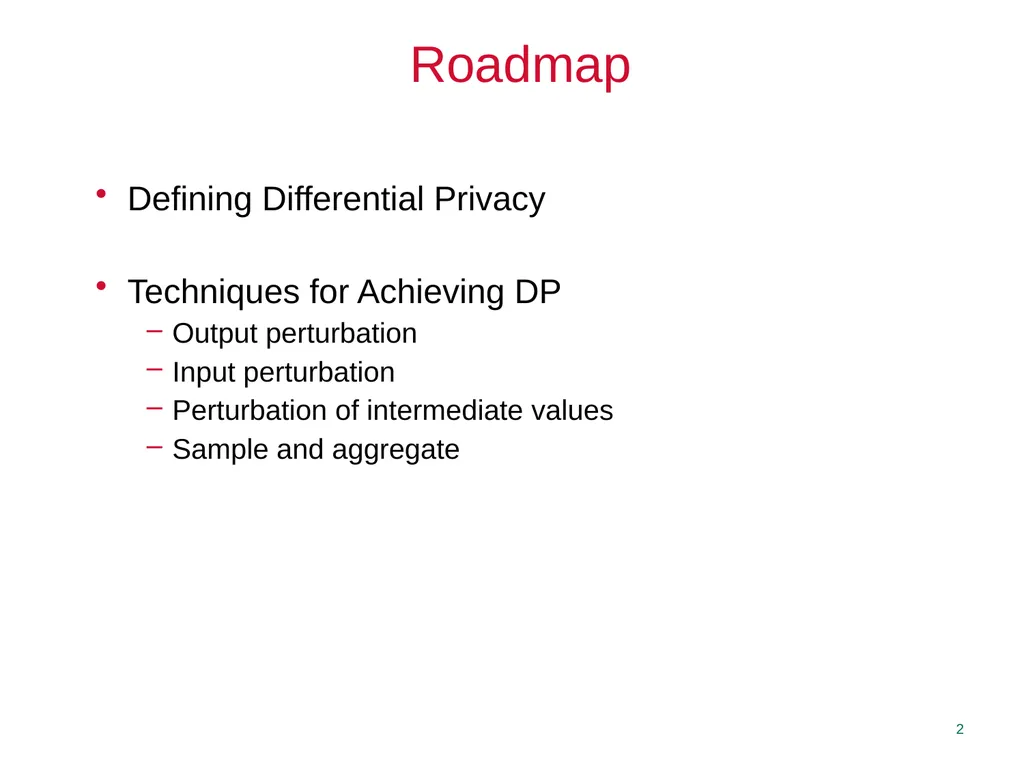Privacy Enhancing Technologies Elaine Shi Lecture - slide 2 of 56