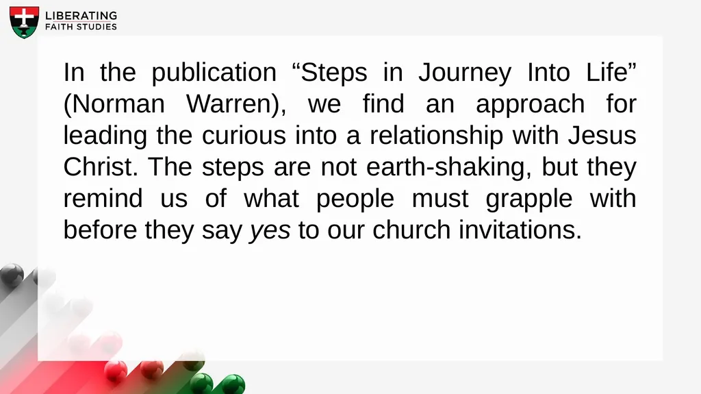 LESSON 7: JULY 19 Zacchaeus, the Publican Focus - slide 13 of 22