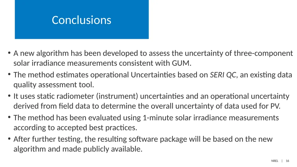 Determining the Expanded Uncertainty of - slide 16 of 19