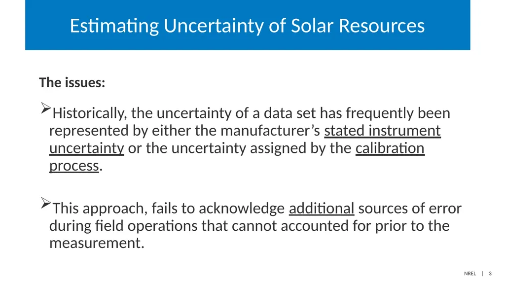 Determining the Expanded Uncertainty of - slide 3 of 19