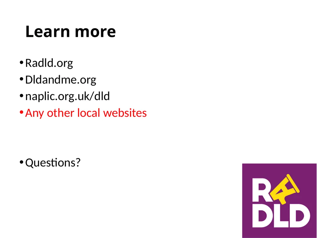 Developmental Language Disorder What every class - slide 12 of 13