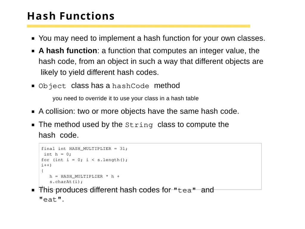 Chapter 15 –The Java Collections Framework Chapter - slide 64 of 96