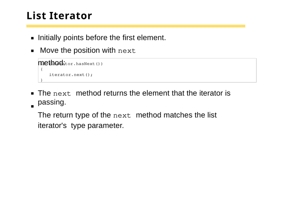 Chapter 15 –The Java Collections Framework Chapter - slide 21 of 96