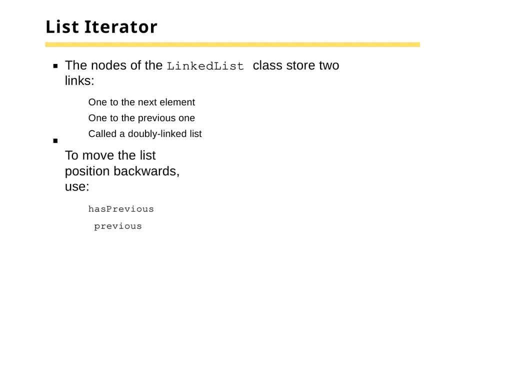 Chapter 15 –The Java Collections Framework Chapter - slide 23 of 96