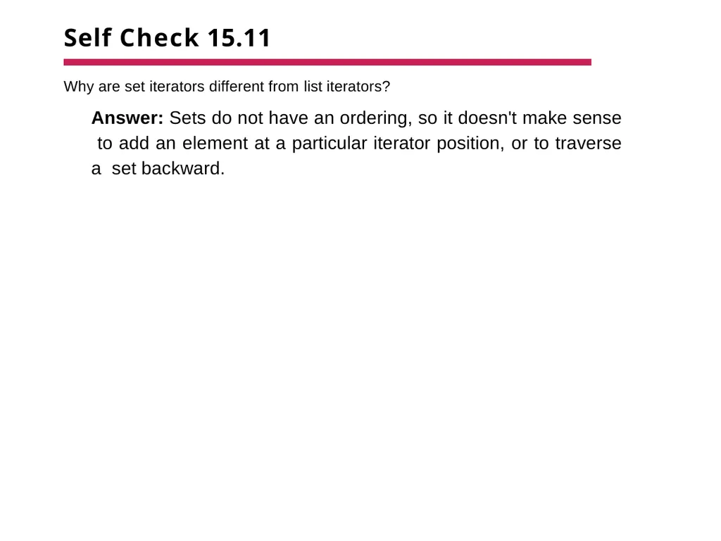 Chapter 15 –The Java Collections Framework Chapter - slide 47 of 96