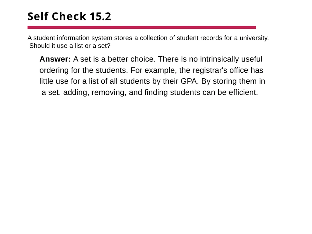 Chapter 15 –The Java Collections Framework Chapter - slide 11 of 96