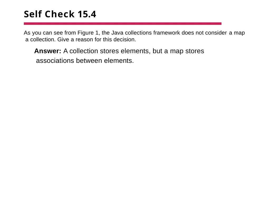 Chapter 15 –The Java Collections Framework Chapter - slide 13 of 96