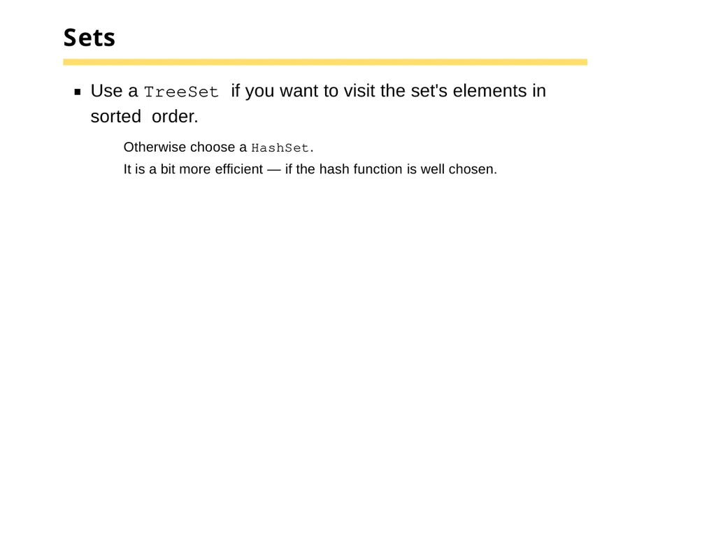 Chapter 15 –The Java Collections Framework Chapter - slide 38 of 96