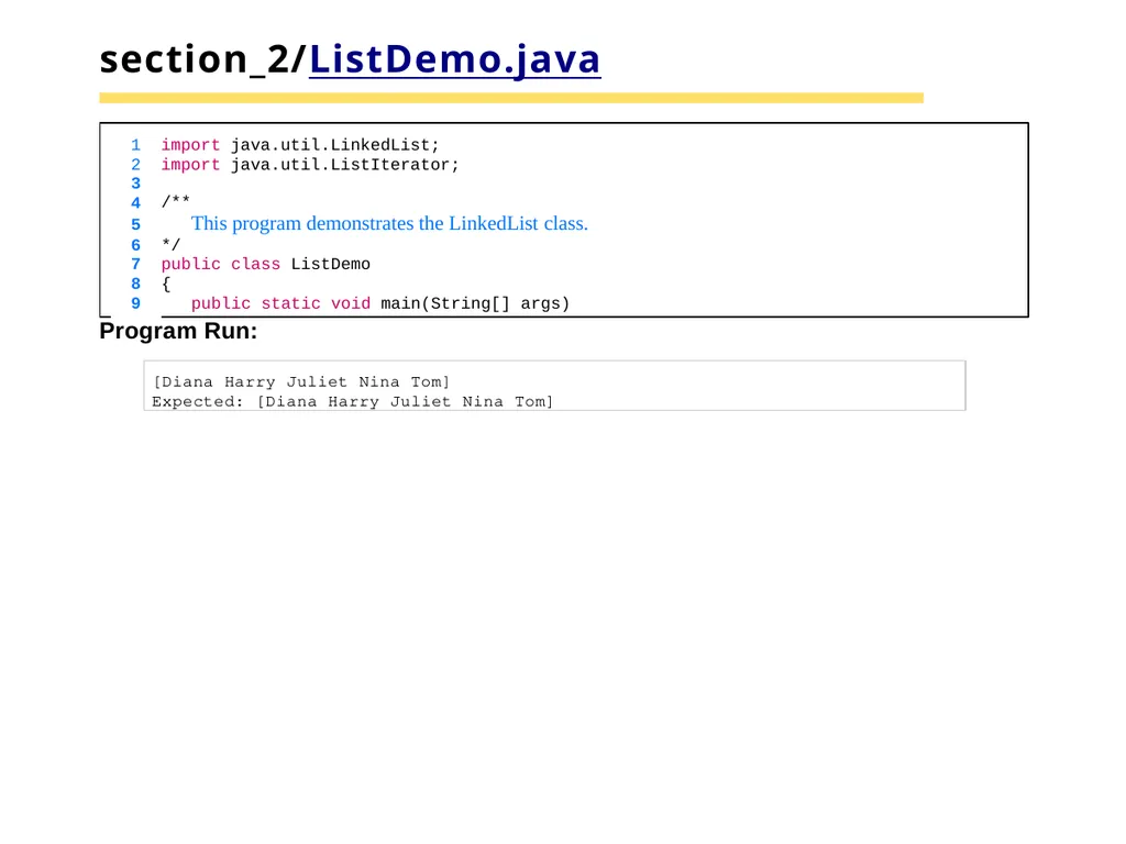 Chapter 15 –The Java Collections Framework Chapter - slide 28 of 96