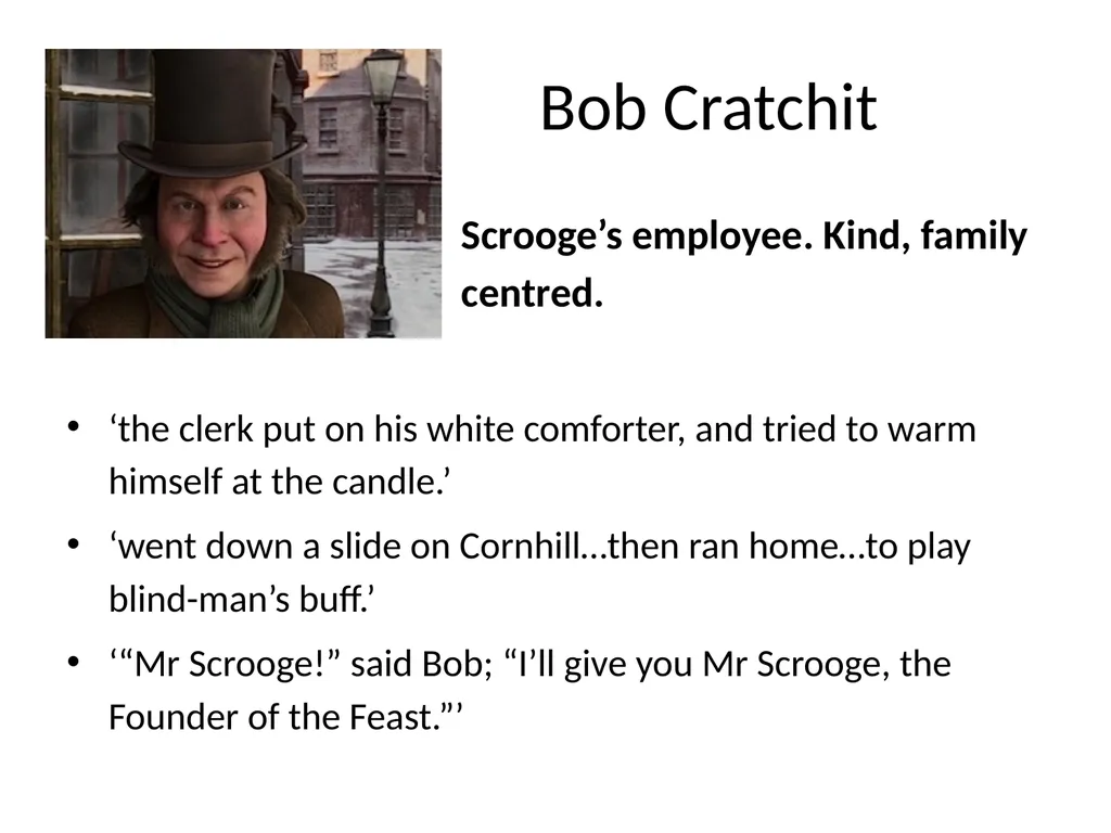 Brief Context Charles Dickens was born in February - slide 9 of 16