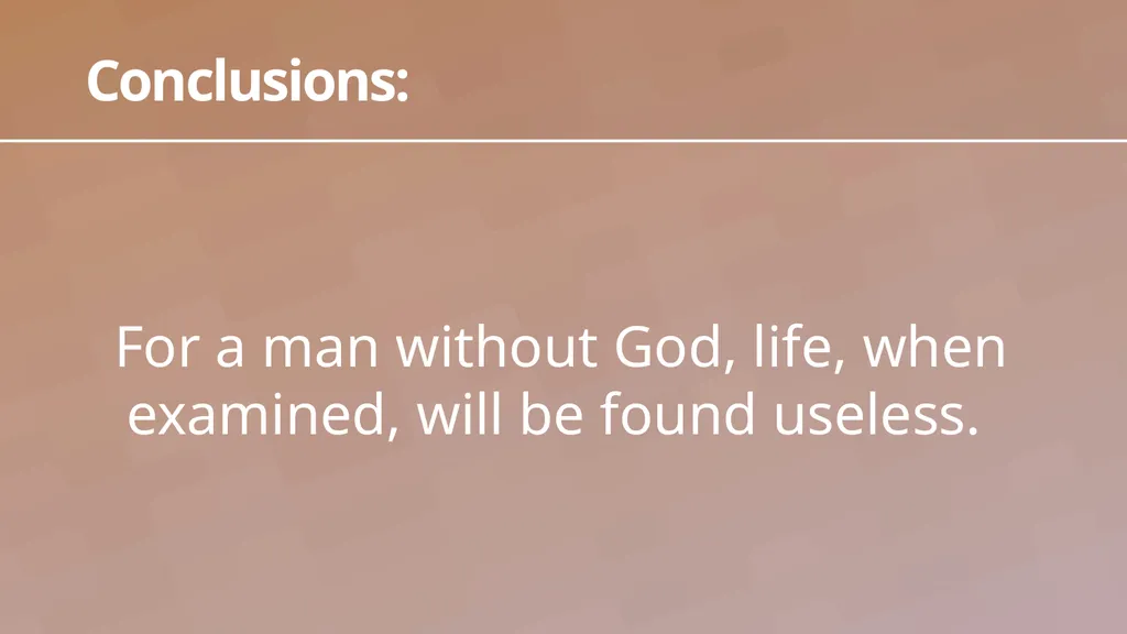 Introduction Ecc. 1:1-18 1 Observations in - slide 5 of 26