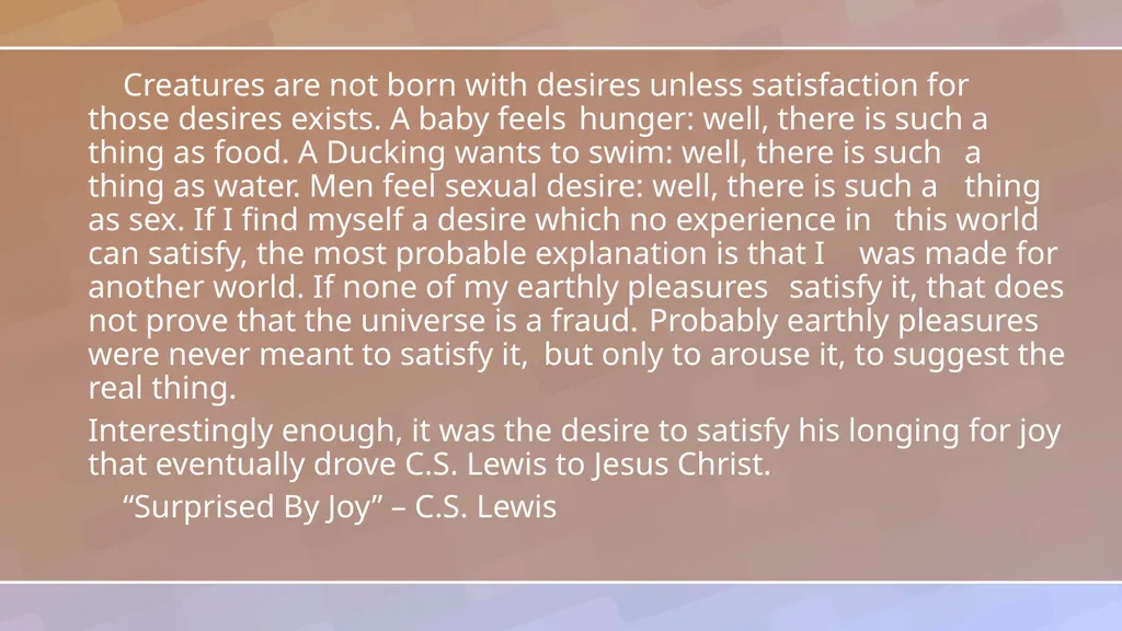 Introduction Ecc. 1:1-18 1 Observations in - slide 19 of 26
