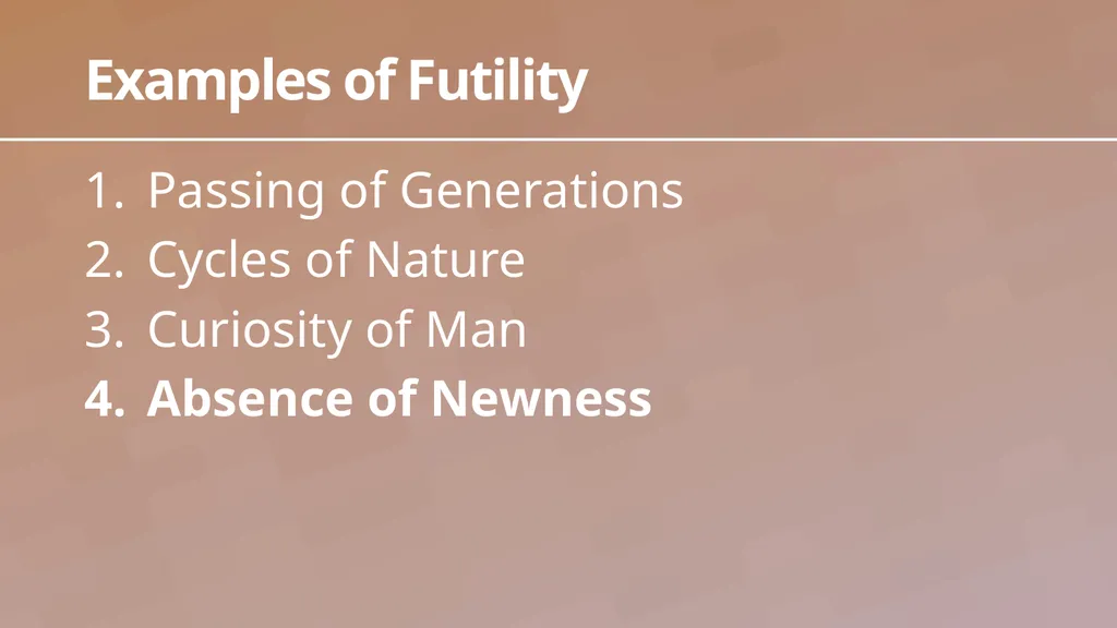 Introduction Ecc. 1:1-18 1 Observations in - slide 17 of 26