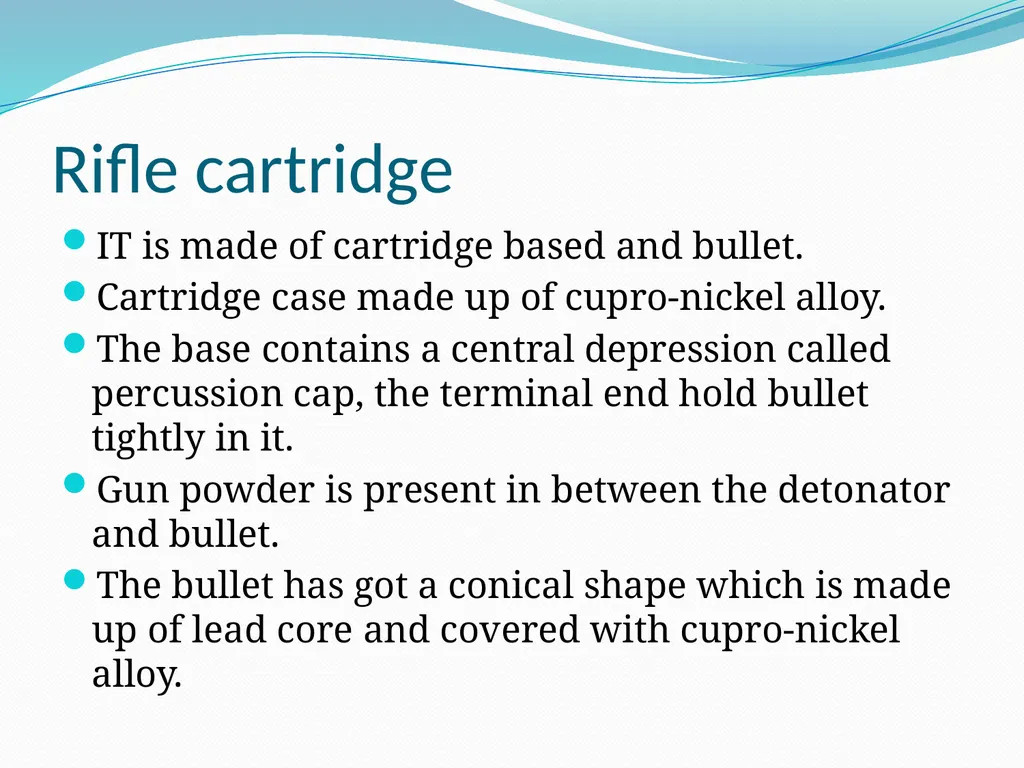 Examination of Weapons By Dr. Waheed Trishool - slide 16 of 22