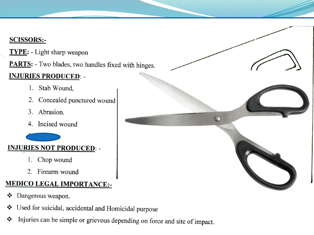 Examination of Weapons By Dr. Waheed Trishool - slide 8 of 22