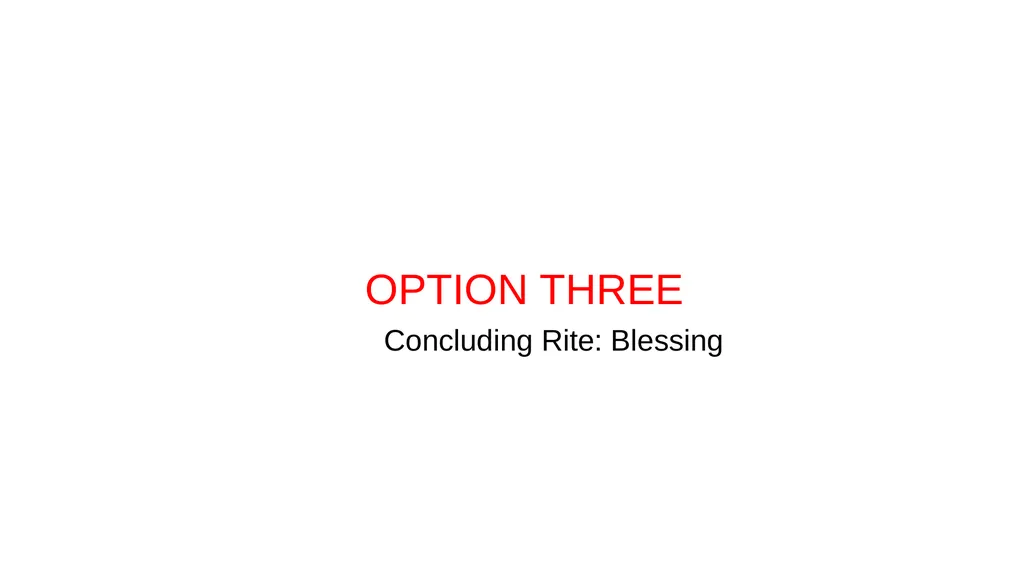 Celebration of the Word with Communion Liturgical - slide 48 of 52