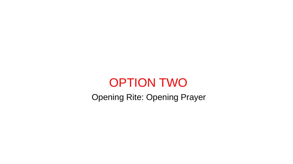 Celebration of the Word with Communion Liturgical - slide 18 of 52