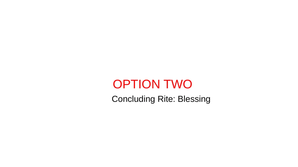 Celebration of the Word with Communion Liturgical - slide 46 of 52