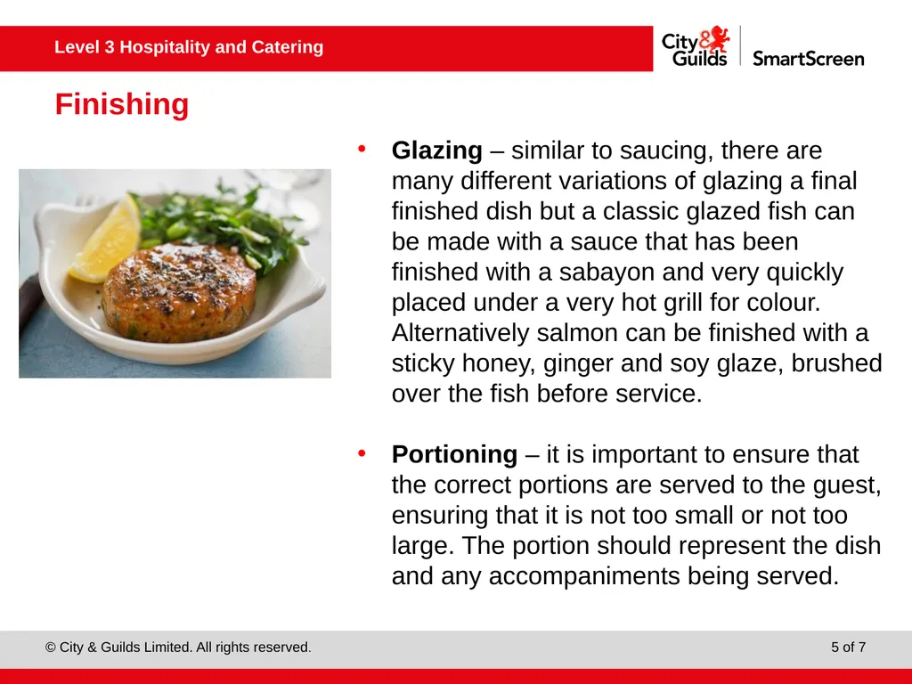 PowerPoint presentation Finishing advanced fish, - slide 5 of 7