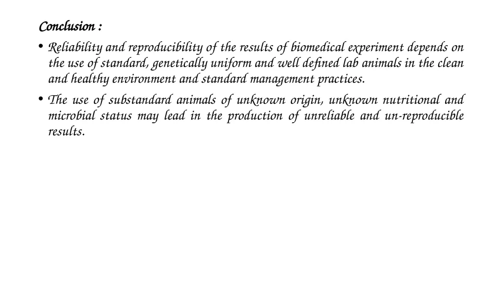 AGB 610 Laboratory Animal Breeding UNIT – I - slide 8 of 9