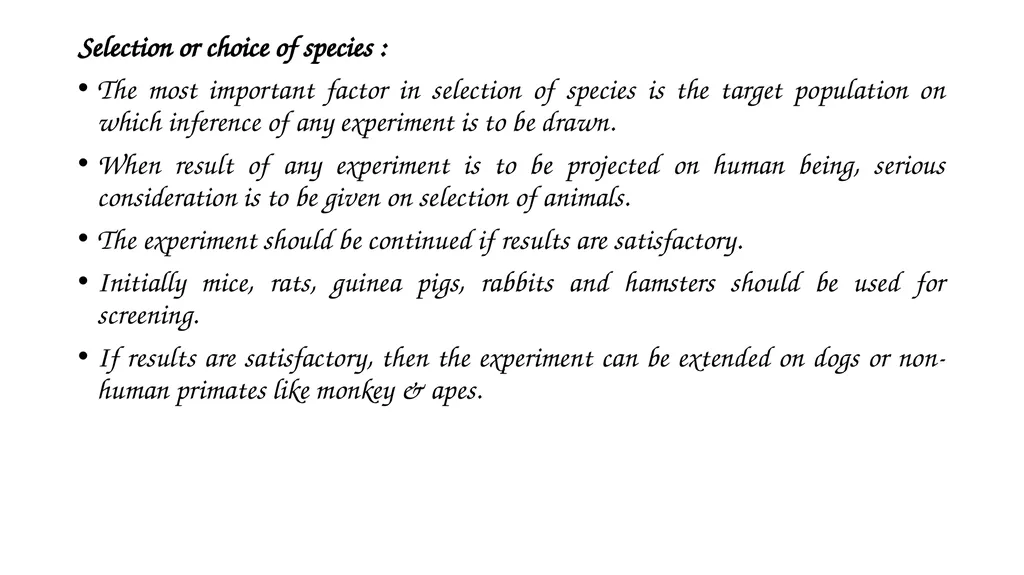 AGB 610 Laboratory Animal Breeding UNIT – I - slide 5 of 9