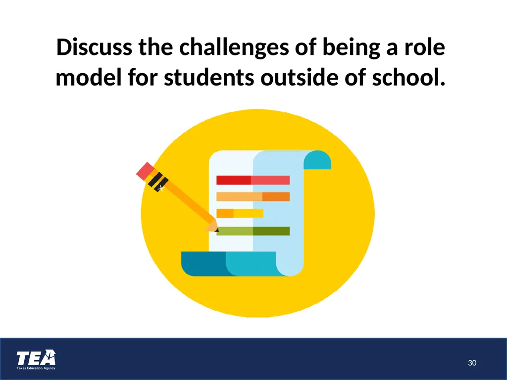 Understand the influence teachers can have on - slide 30 of 45