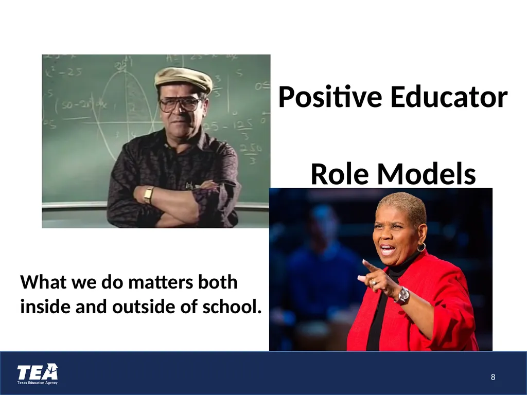 Understand the influence teachers can have on - slide 8 of 45
