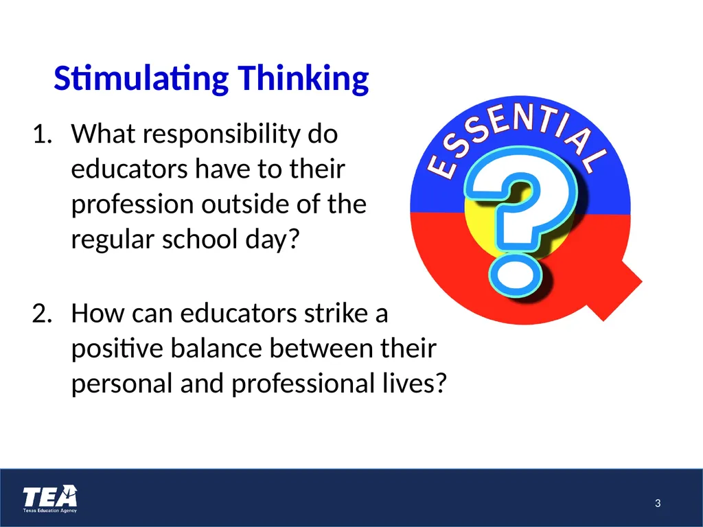 Understand the influence teachers can have on - slide 3 of 45