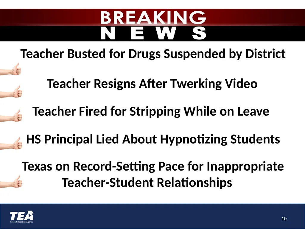 Understand the influence teachers can have on - slide 10 of 45