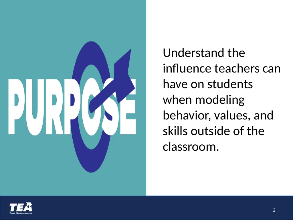 Understand the influence teachers can have on - slide 2 of 45