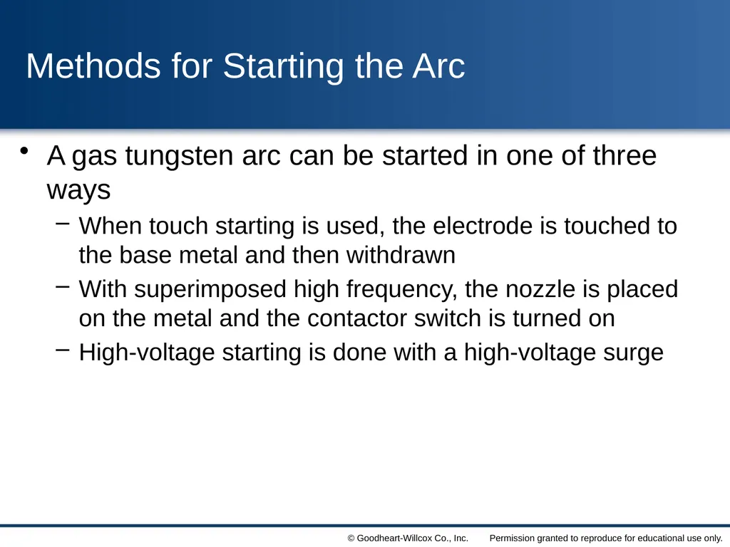 8 Gas Tungsten Arc Welding Chapter Contrast the - slide 32 of 57