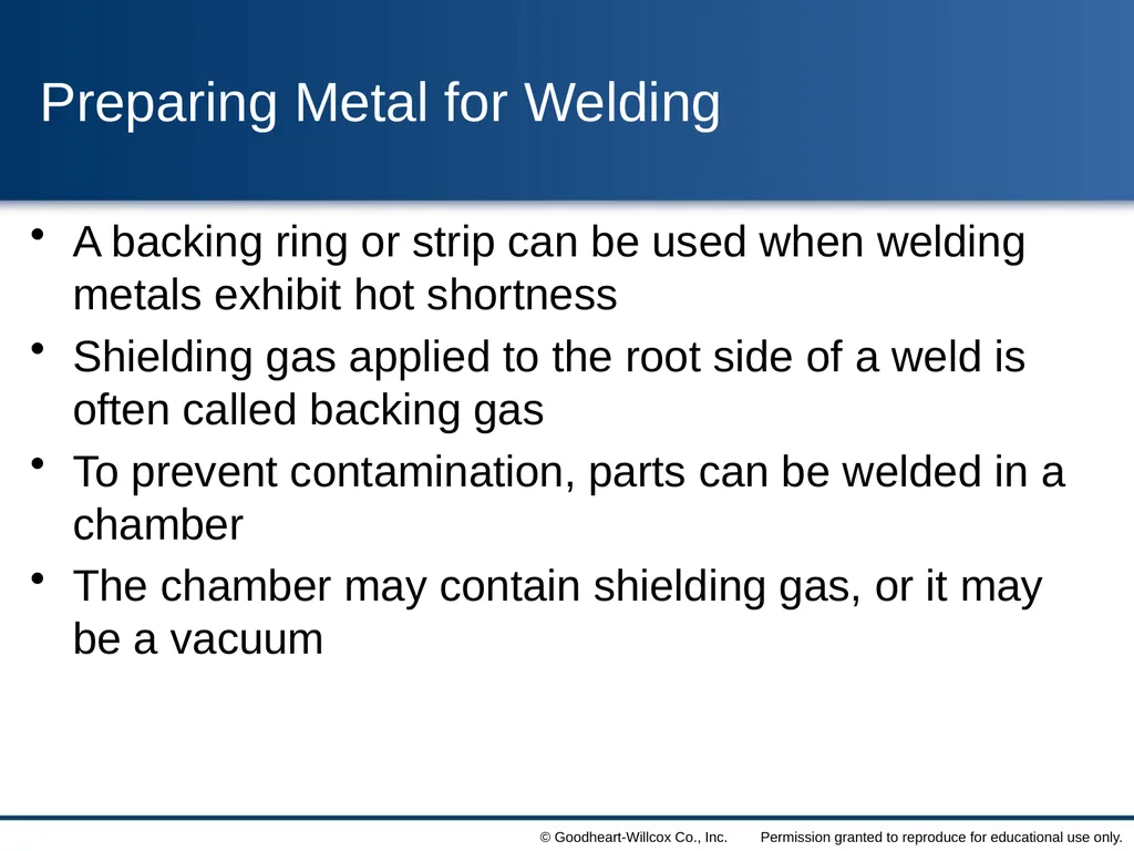 8 Gas Tungsten Arc Welding Chapter Contrast the - slide 30 of 57