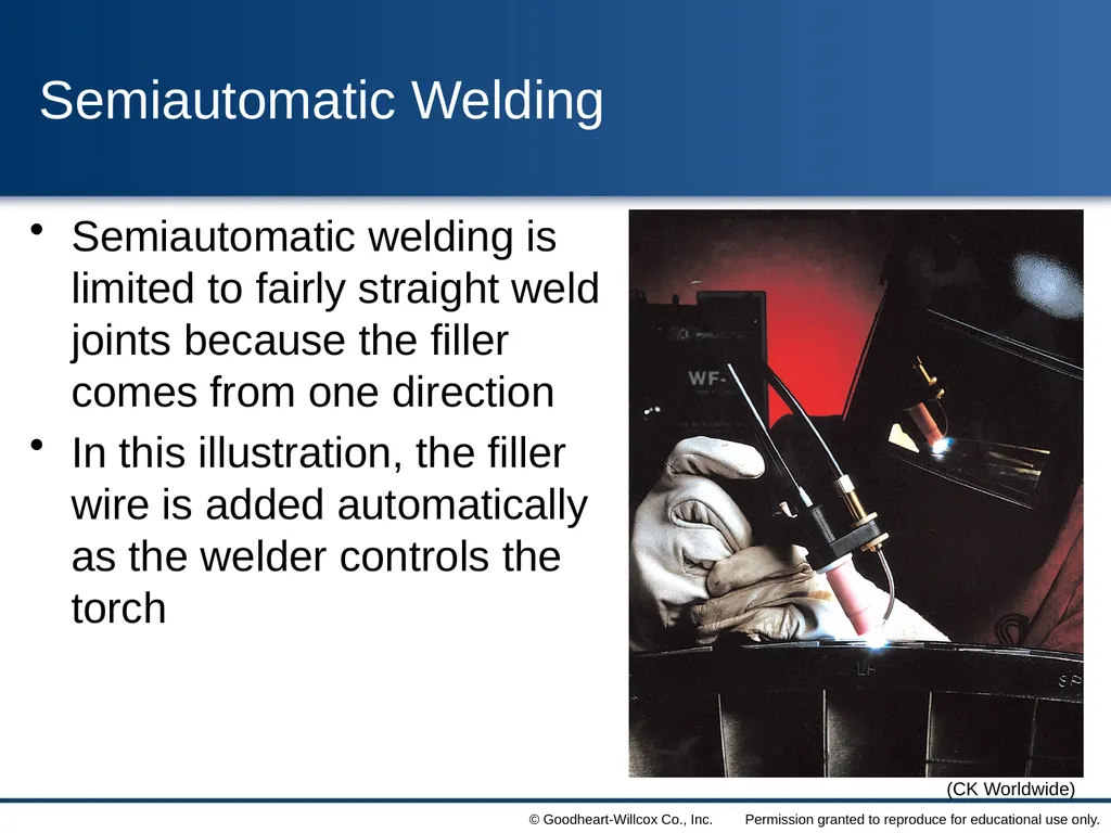 8 Gas Tungsten Arc Welding Chapter Contrast the - slide 49 of 57