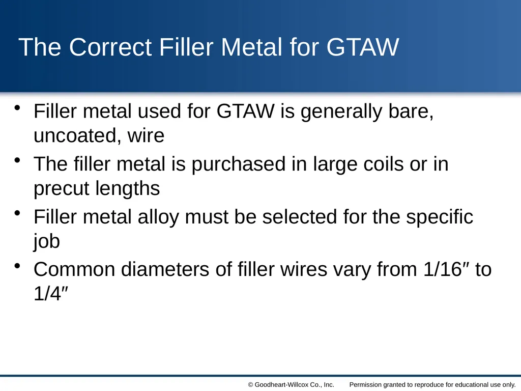 8 Gas Tungsten Arc Welding Chapter Contrast the - slide 28 of 57