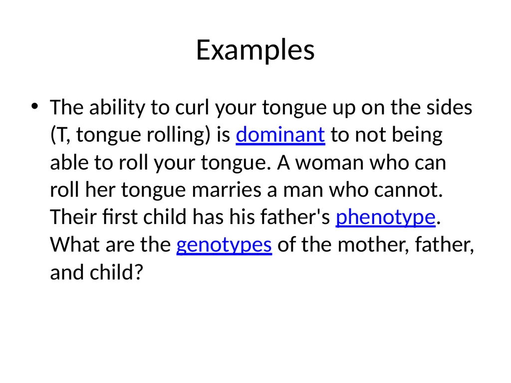Gregor Mendel The father of genetics Grew pea - slide 17 of 20