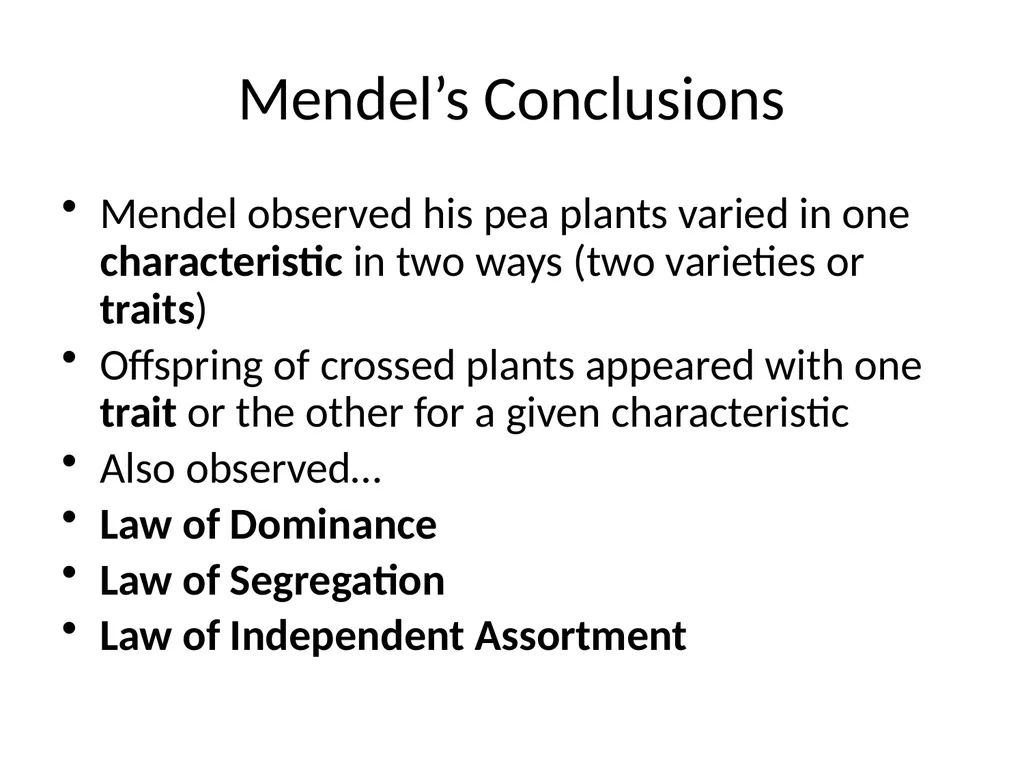 Gregor Mendel The father of genetics Grew pea - slide 2 of 20