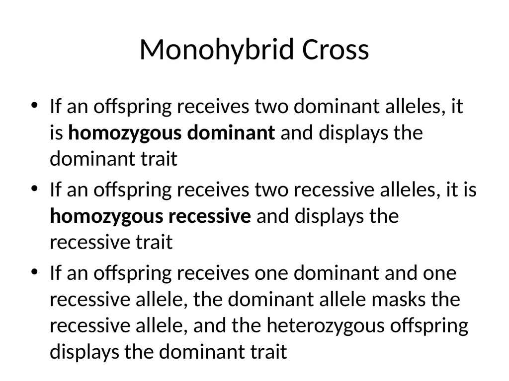 Gregor Mendel The father of genetics Grew pea - slide 8 of 20