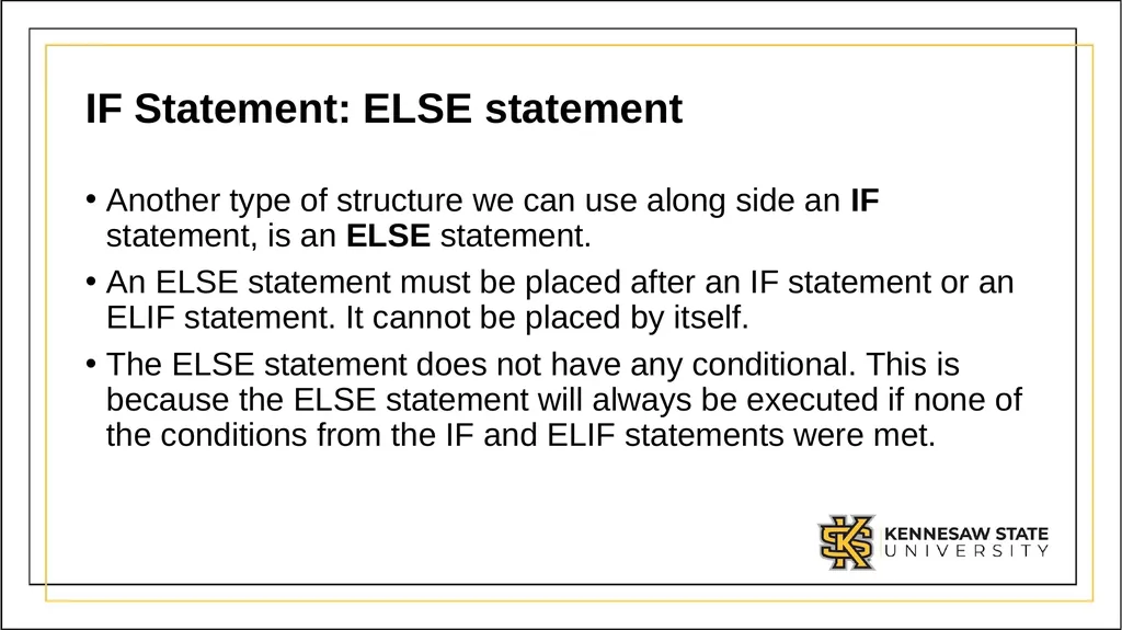CSE 1321 Module 2 Selection Structures Topics Flow - slide 26 of 42