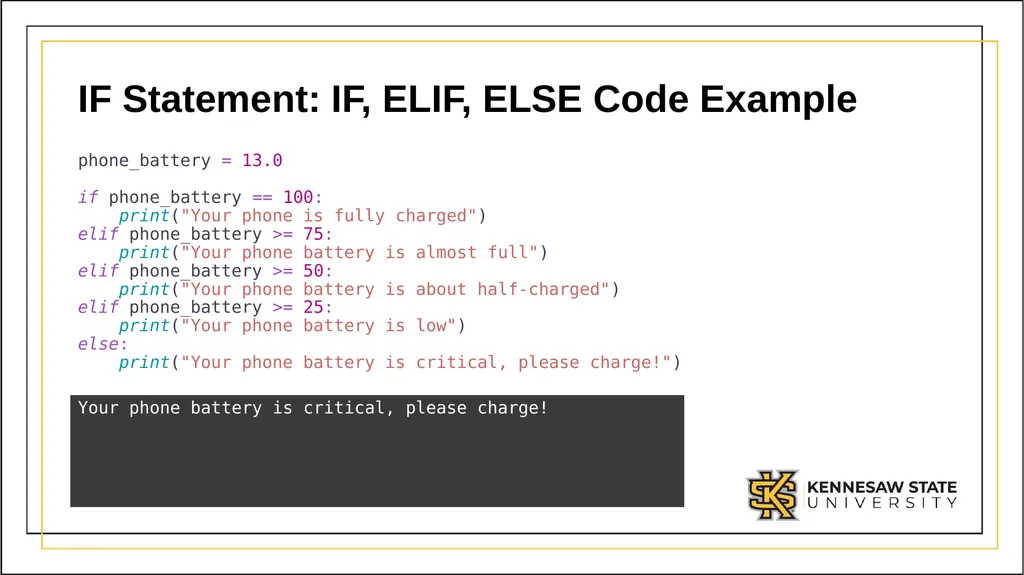 CSE 1321 Module 2 Selection Structures Topics Flow - slide 27 of 42